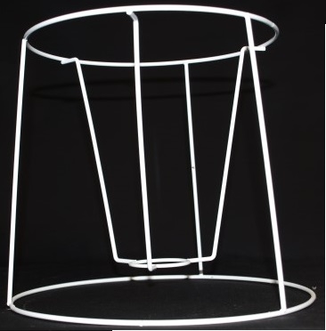 Lampeskærm stativ cylinder 17,5x18x21 (21 cm) T-E27